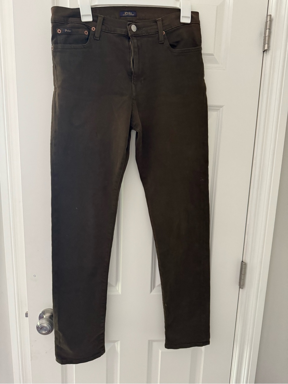Polo by Ralph Lauren big Boys Olive Green Slim Pants